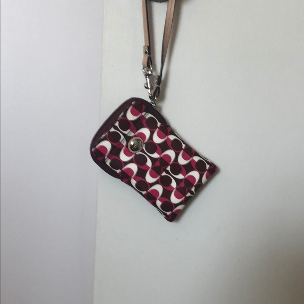 Coach wristlet